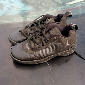 Jordan black Jumpman kids shoes